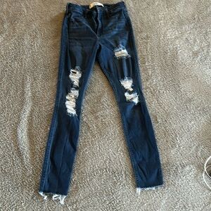 Hollister, curvy high-rise, jean legging